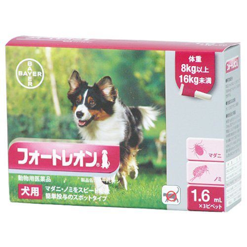 フォートレオン 中型犬 | ノミダニ駆除薬