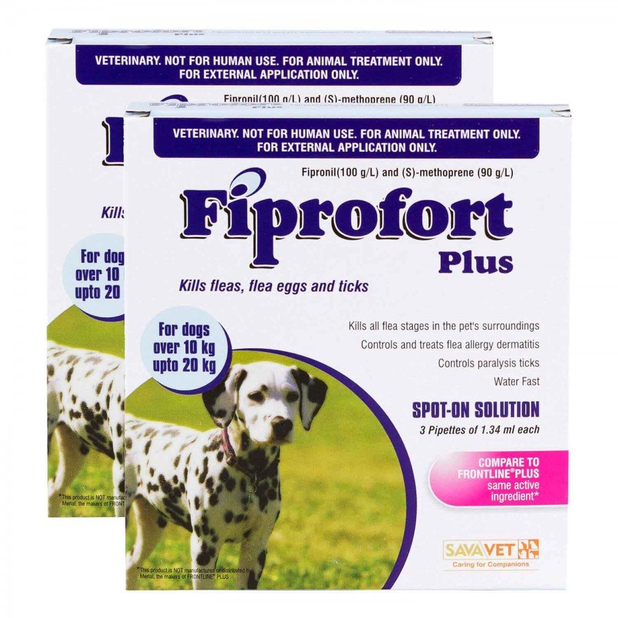 フィプロフォートプラス 中型犬 | ノミダニ駆除薬