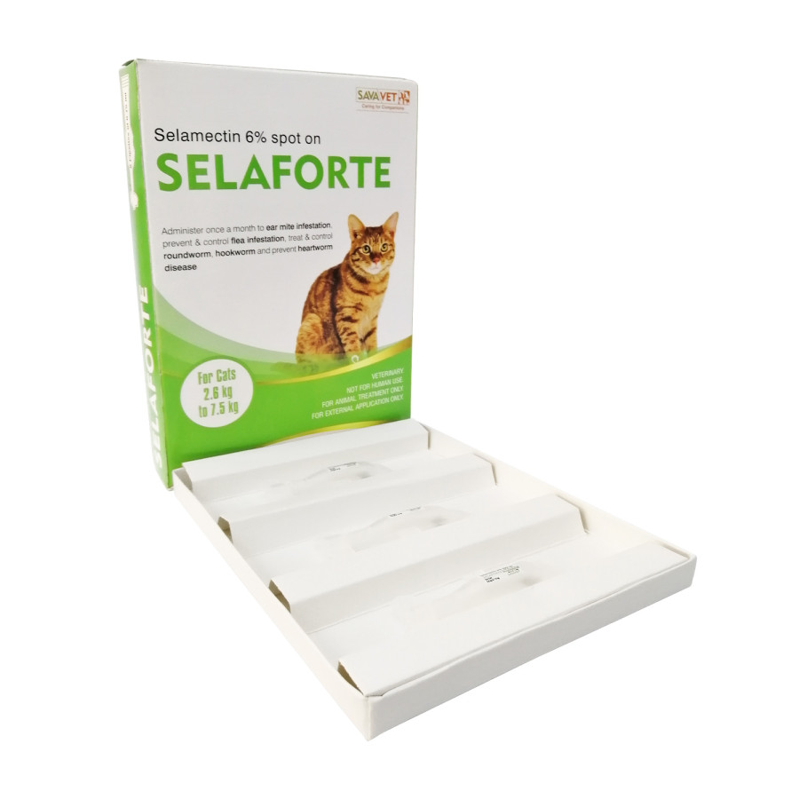 セラフォーテ 猫用 | フィラリア予防＆ノミダニ駆除兼用薬