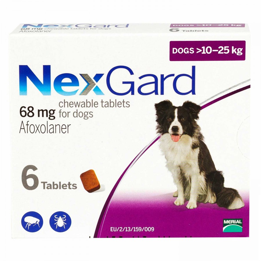 ネクスガード 68mg 中型犬 | ノミダニ駆除薬
