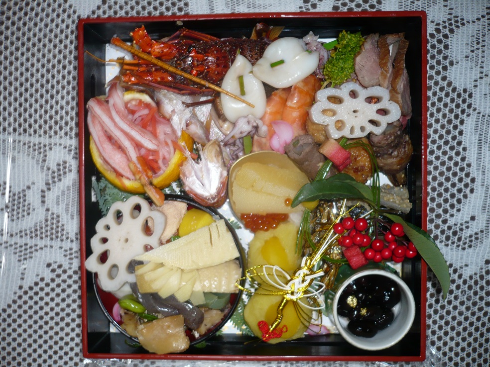 天才シェフのおせちとお餅と木内酒造とパティシエ・エス・コヤマ：2014年お正月(1)