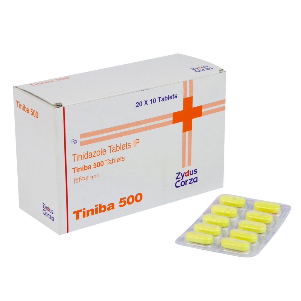 チニバ(Tiniba) 500mg | トリコモナス症治療薬
